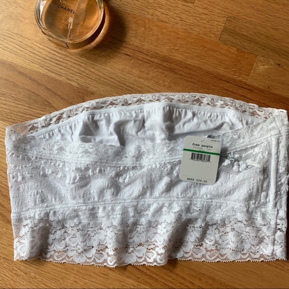 Free People Bandeau Bra White - Picture 5 of 6